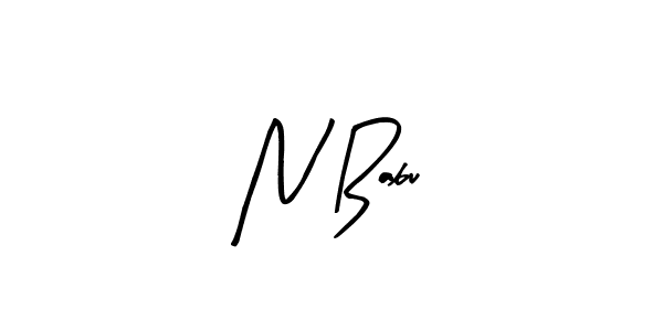 Make a short N Babu signature style. Manage your documents anywhere anytime using Arty Signature. Create and add eSignatures, submit forms, share and send files easily. N Babu signature style 8 images and pictures png