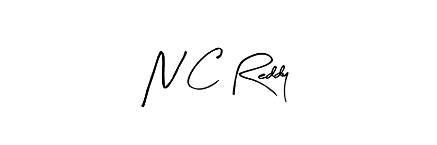 Also we have N C Reddy name is the best signature style. Create professional handwritten signature collection using Arty Signature autograph style. N C Reddy signature style 8 images and pictures png