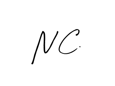 N C. stylish signature style. Best Handwritten Sign (Arty Signature) for my name. Handwritten Signature Collection Ideas for my name N C.. N C. signature style 8 images and pictures png