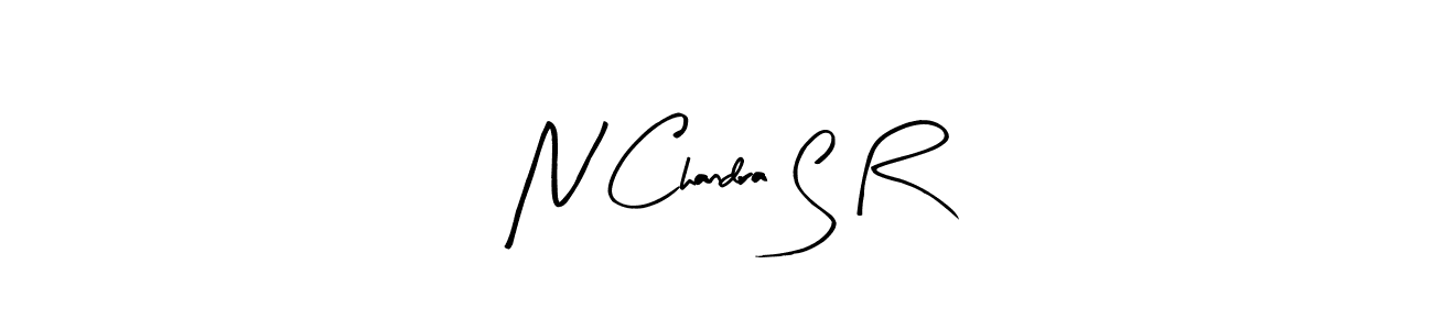 You should practise on your own different ways (Arty Signature) to write your name (N Chandra S R) in signature. don't let someone else do it for you. N Chandra S R signature style 8 images and pictures png