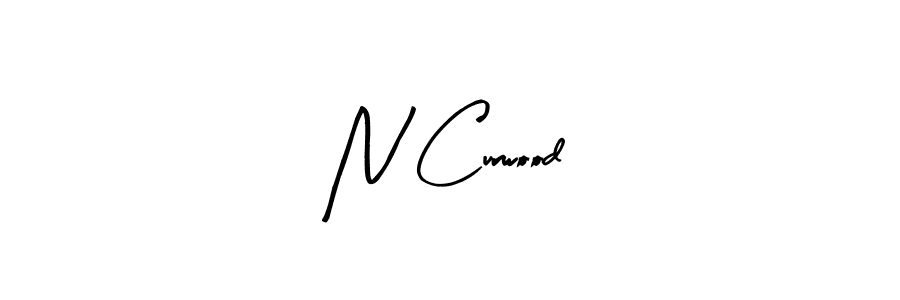 The best way (Arty Signature) to make a short signature is to pick only two or three words in your name. The name N Curwood include a total of six letters. For converting this name. N Curwood signature style 8 images and pictures png