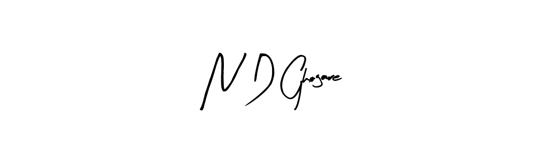 Also You can easily find your signature by using the search form. We will create N D Ghogare name handwritten signature images for you free of cost using Arty Signature sign style. N D Ghogare signature style 8 images and pictures png