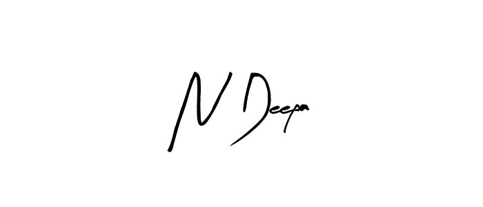 Also we have N Deepa name is the best signature style. Create professional handwritten signature collection using Arty Signature autograph style. N Deepa signature style 8 images and pictures png