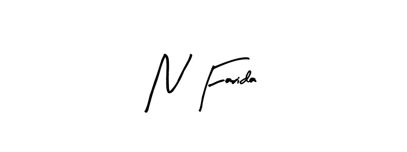 This is the best signature style for the N Farida name. Also you like these signature font (Arty Signature). Mix name signature. N Farida signature style 8 images and pictures png