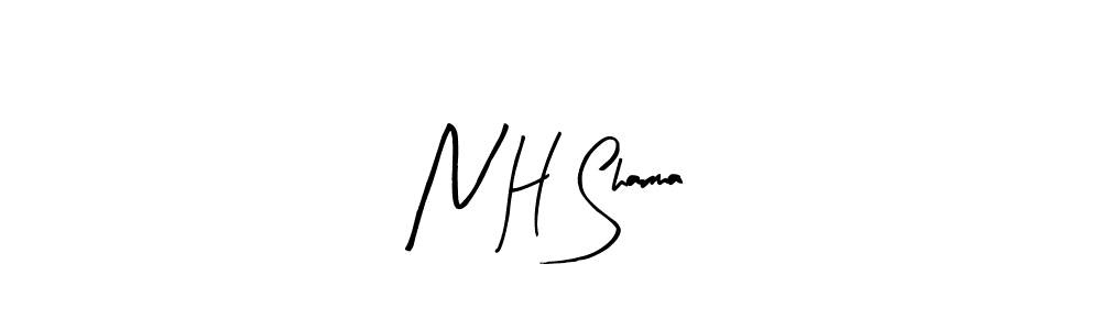 Also You can easily find your signature by using the search form. We will create N H Sharma name handwritten signature images for you free of cost using Arty Signature sign style. N H Sharma signature style 8 images and pictures png