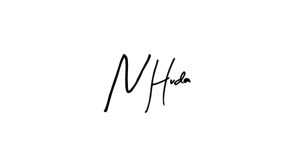 Also You can easily find your signature by using the search form. We will create N Huda name handwritten signature images for you free of cost using Arty Signature sign style. N Huda signature style 8 images and pictures png