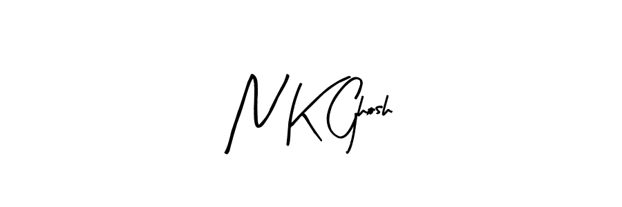 Also we have N K Ghosh name is the best signature style. Create professional handwritten signature collection using Arty Signature autograph style. N K Ghosh signature style 8 images and pictures png