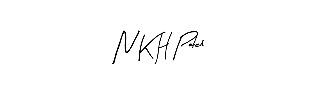 Here are the top 10 professional signature styles for the name N K H Patel. These are the best autograph styles you can use for your name. N K H Patel signature style 8 images and pictures png