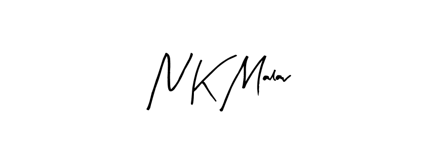 Make a beautiful signature design for name N K Malav. Use this online signature maker to create a handwritten signature for free. N K Malav signature style 8 images and pictures png