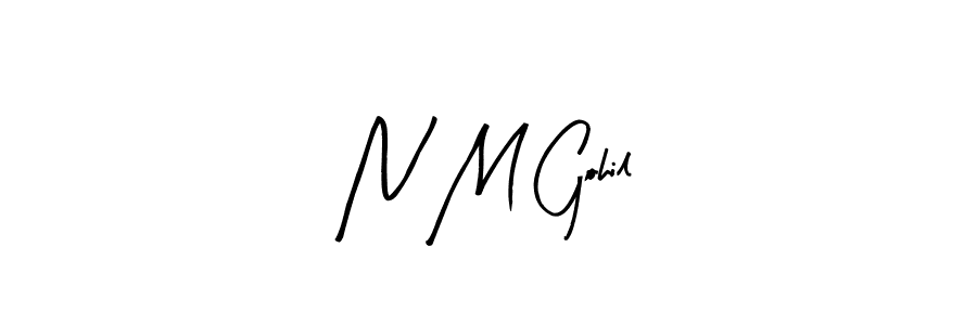 Make a short N M Gohil signature style. Manage your documents anywhere anytime using Arty Signature. Create and add eSignatures, submit forms, share and send files easily. N M Gohil signature style 8 images and pictures png