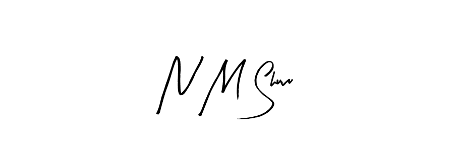 It looks lik you need a new signature style for name N M Shuvu. Design unique handwritten (Arty Signature) signature with our free signature maker in just a few clicks. N M Shuvu signature style 8 images and pictures png