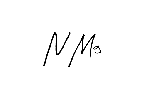 Similarly Arty Signature is the best handwritten signature design. Signature creator online .You can use it as an online autograph creator for name N Mcg. N Mcg signature style 8 images and pictures png