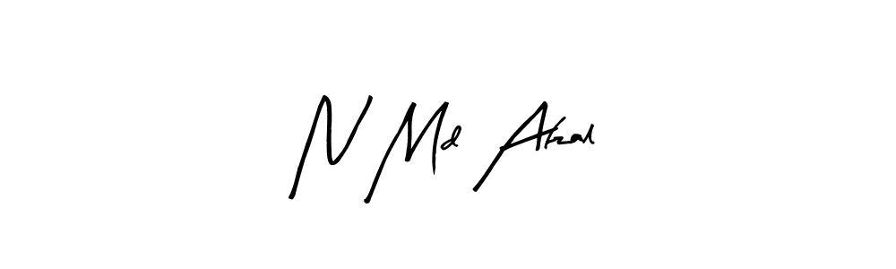 Make a beautiful signature design for name N Md Afzal. Use this online signature maker to create a handwritten signature for free. N Md Afzal signature style 8 images and pictures png