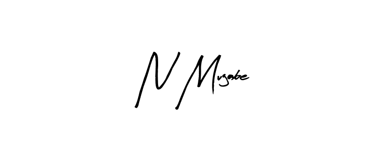 Make a beautiful signature design for name N Mugabe. Use this online signature maker to create a handwritten signature for free. N Mugabe signature style 8 images and pictures png