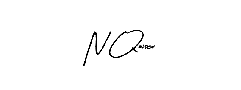 Once you've used our free online signature maker to create your best signature Arty Signature style, it's time to enjoy all of the benefits that N Qaiser name signing documents. N Qaiser signature style 8 images and pictures png
