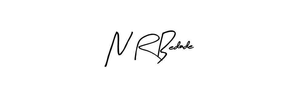 How to Draw N R Bedade signature style? Arty Signature is a latest design signature styles for name N R Bedade. N R Bedade signature style 8 images and pictures png