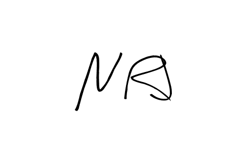 How to make N R J name signature. Use Arty Signature style for creating short signs online. This is the latest handwritten sign. N R J signature style 8 images and pictures png