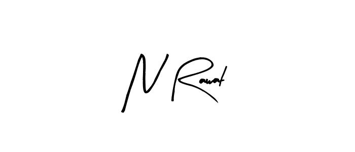 Here are the top 10 professional signature styles for the name N Rawat. These are the best autograph styles you can use for your name. N Rawat signature style 8 images and pictures png