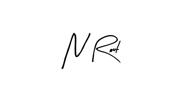 You should practise on your own different ways (Arty Signature) to write your name (N Rout) in signature. don't let someone else do it for you. N Rout signature style 8 images and pictures png