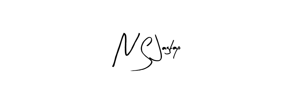 How to make N S Jagtap signature? Arty Signature is a professional autograph style. Create handwritten signature for N S Jagtap name. N S Jagtap signature style 8 images and pictures png