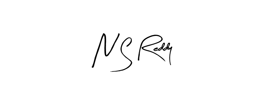 Use a signature maker to create a handwritten signature online. With this signature software, you can design (Arty Signature) your own signature for name N S Reddy. N S Reddy signature style 8 images and pictures png