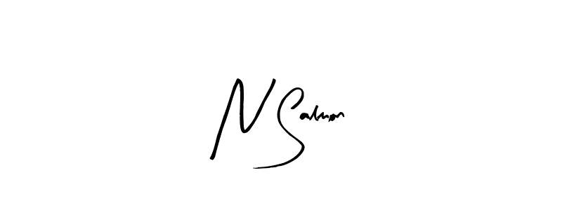 Also You can easily find your signature by using the search form. We will create N Salmon name handwritten signature images for you free of cost using Arty Signature sign style. N Salmon signature style 8 images and pictures png