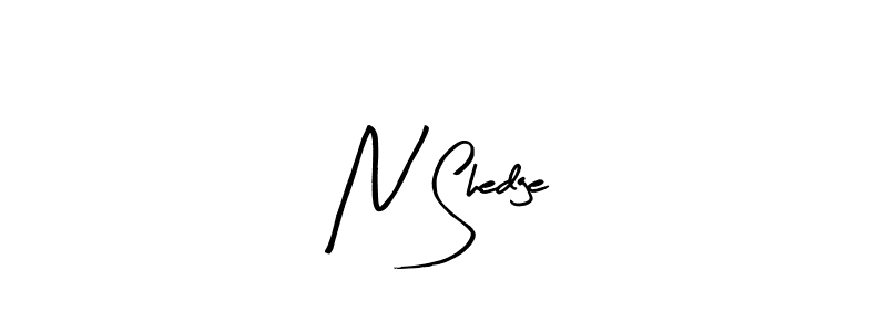 How to Draw N Shedge signature style? Arty Signature is a latest design signature styles for name N Shedge. N Shedge signature style 8 images and pictures png