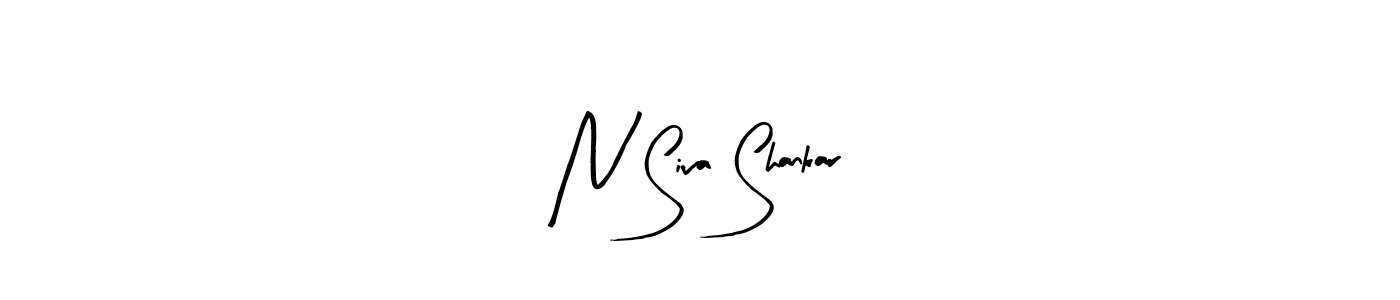 Make a beautiful signature design for name N Siva Shankar. Use this online signature maker to create a handwritten signature for free. N Siva Shankar signature style 8 images and pictures png