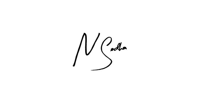 Design your own signature with our free online signature maker. With this signature software, you can create a handwritten (Arty Signature) signature for name N Sodha. N Sodha signature style 8 images and pictures png