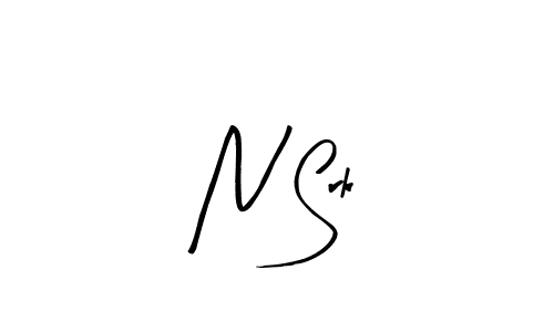 Once you've used our free online signature maker to create your best signature Arty Signature style, it's time to enjoy all of the benefits that N Srk name signing documents. N Srk signature style 8 images and pictures png