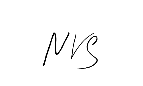 Similarly Arty Signature is the best handwritten signature design. Signature creator online .You can use it as an online autograph creator for name N V S. N V S signature style 8 images and pictures png