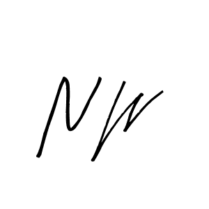 It looks lik you need a new signature style for name N W. Design unique handwritten (Arty Signature) signature with our free signature maker in just a few clicks. N W signature style 8 images and pictures png