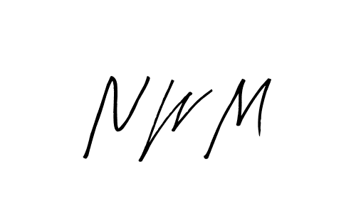 How to make N W M signature? Arty Signature is a professional autograph style. Create handwritten signature for N W M name. N W M signature style 8 images and pictures png