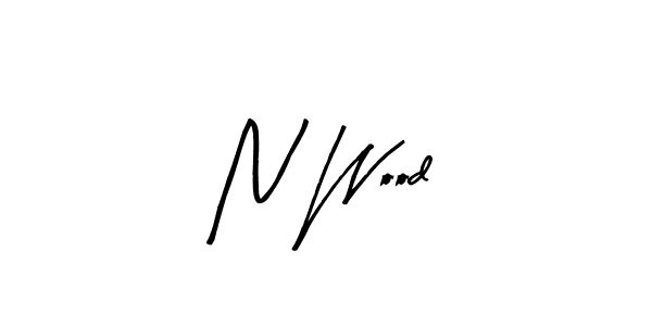 Here are the top 10 professional signature styles for the name N Wood. These are the best autograph styles you can use for your name. N Wood signature style 8 images and pictures png