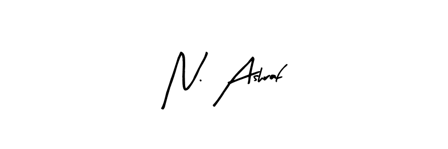 It looks lik you need a new signature style for name N. Ashraf. Design unique handwritten (Arty Signature) signature with our free signature maker in just a few clicks. N. Ashraf signature style 8 images and pictures png