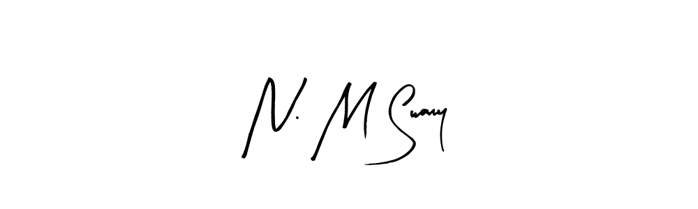 if you are searching for the best signature style for your name N. M Swamy. so please give up your signature search. here we have designed multiple signature styles  using Arty Signature. N. M Swamy signature style 8 images and pictures png