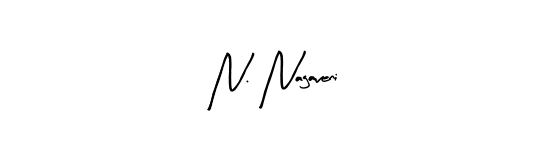 Use a signature maker to create a handwritten signature online. With this signature software, you can design (Arty Signature) your own signature for name N. Nagaveni. N. Nagaveni signature style 8 images and pictures png