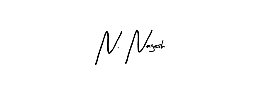 How to Draw N. Nagesh signature style? Arty Signature is a latest design signature styles for name N. Nagesh. N. Nagesh signature style 8 images and pictures png