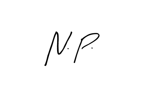 This is the best signature style for the N. P. name. Also you like these signature font (Arty Signature). Mix name signature. N. P. signature style 8 images and pictures png