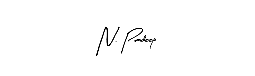 Make a beautiful signature design for name N. Pradeep. Use this online signature maker to create a handwritten signature for free. N. Pradeep signature style 8 images and pictures png