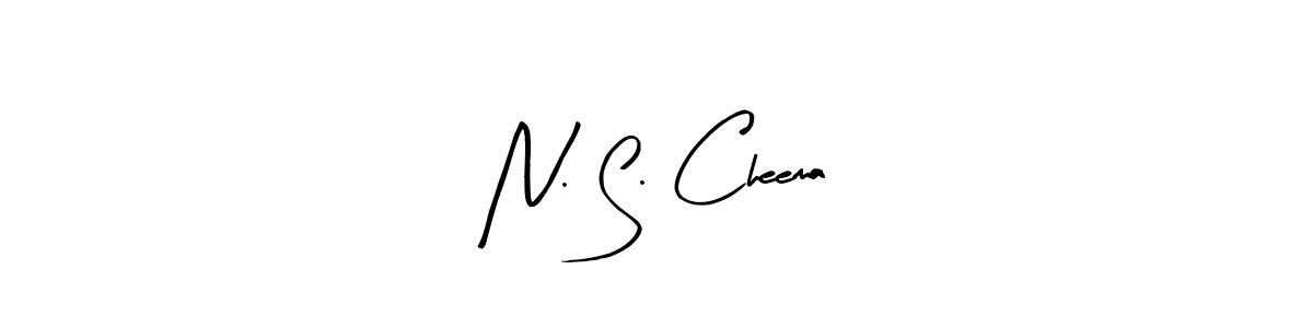 Use a signature maker to create a handwritten signature online. With this signature software, you can design (Arty Signature) your own signature for name N. S. Cheema. N. S. Cheema signature style 8 images and pictures png