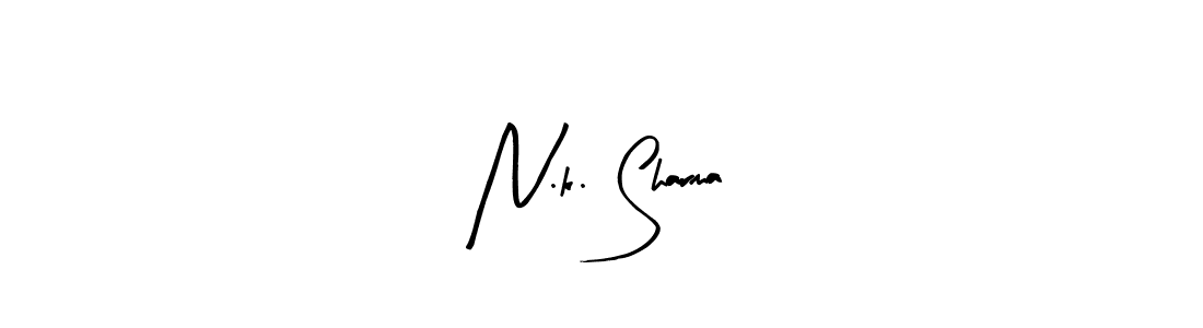 It looks lik you need a new signature style for name N.k. Sharma. Design unique handwritten (Arty Signature) signature with our free signature maker in just a few clicks. N.k. Sharma signature style 8 images and pictures png