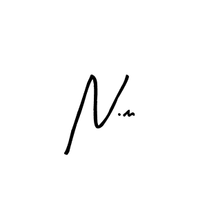 You should practise on your own different ways (Arty Signature) to write your name (N.m) in signature. don't let someone else do it for you. N.m signature style 8 images and pictures png