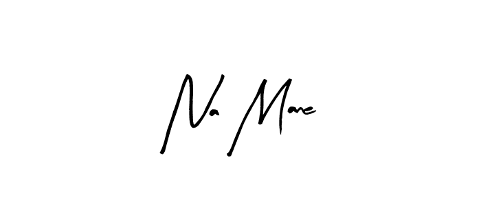 Na Mane stylish signature style. Best Handwritten Sign (Arty Signature) for my name. Handwritten Signature Collection Ideas for my name Na Mane. Na Mane signature style 8 images and pictures png