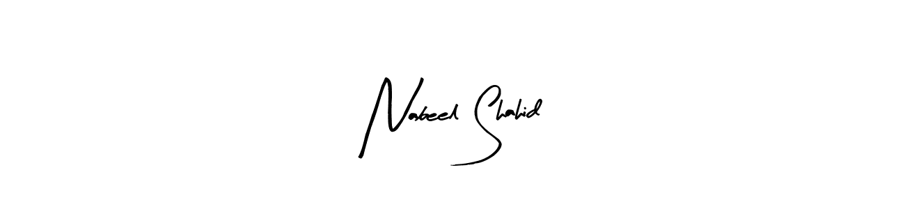 See photos of Nabeel Shahid official signature by Spectra . Check more albums & portfolios. Read reviews & check more about Arty Signature font. Nabeel Shahid signature style 8 images and pictures png