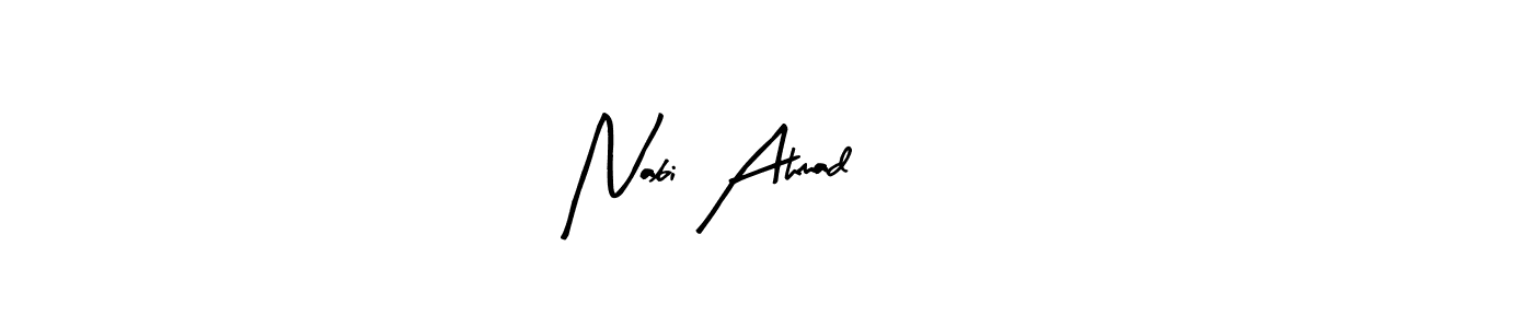 You can use this online signature creator to create a handwritten signature for the name Nabi Ahmad 209. This is the best online autograph maker. Nabi Ahmad 209 signature style 8 images and pictures png