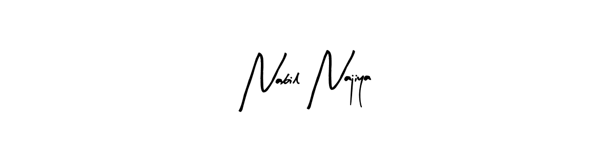 See photos of Nabil Najiya official signature by Spectra . Check more albums & portfolios. Read reviews & check more about Arty Signature font. Nabil Najiya signature style 8 images and pictures png