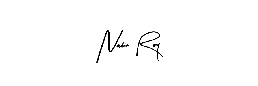 Make a beautiful signature design for name Nabin Roy. With this signature (Arty Signature) style, you can create a handwritten signature for free. Nabin Roy signature style 8 images and pictures png