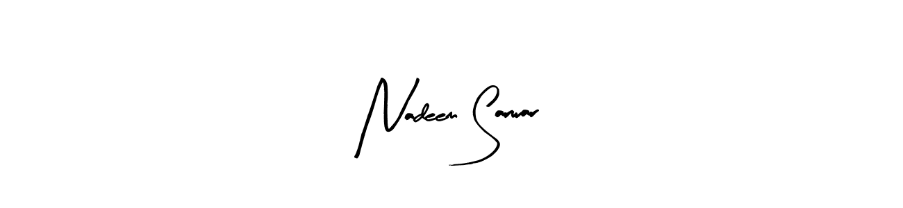 if you are searching for the best signature style for your name Nadeem Sarwar. so please give up your signature search. here we have designed multiple signature styles  using Arty Signature. Nadeem Sarwar signature style 8 images and pictures png