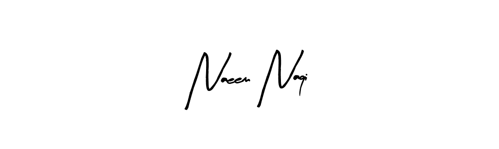 Make a beautiful signature design for name Naeem Naqi. With this signature (Arty Signature) style, you can create a handwritten signature for free. Naeem Naqi signature style 8 images and pictures png